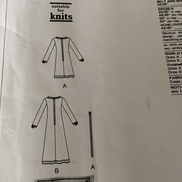 VTG Vogue Couturier Design Jean Muir Uncut Sewing Pattern - Picture 9 of 9